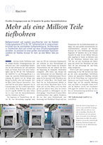 Zeitungsartikel: Mehr als nur eine Millionen Teile tiefbohren