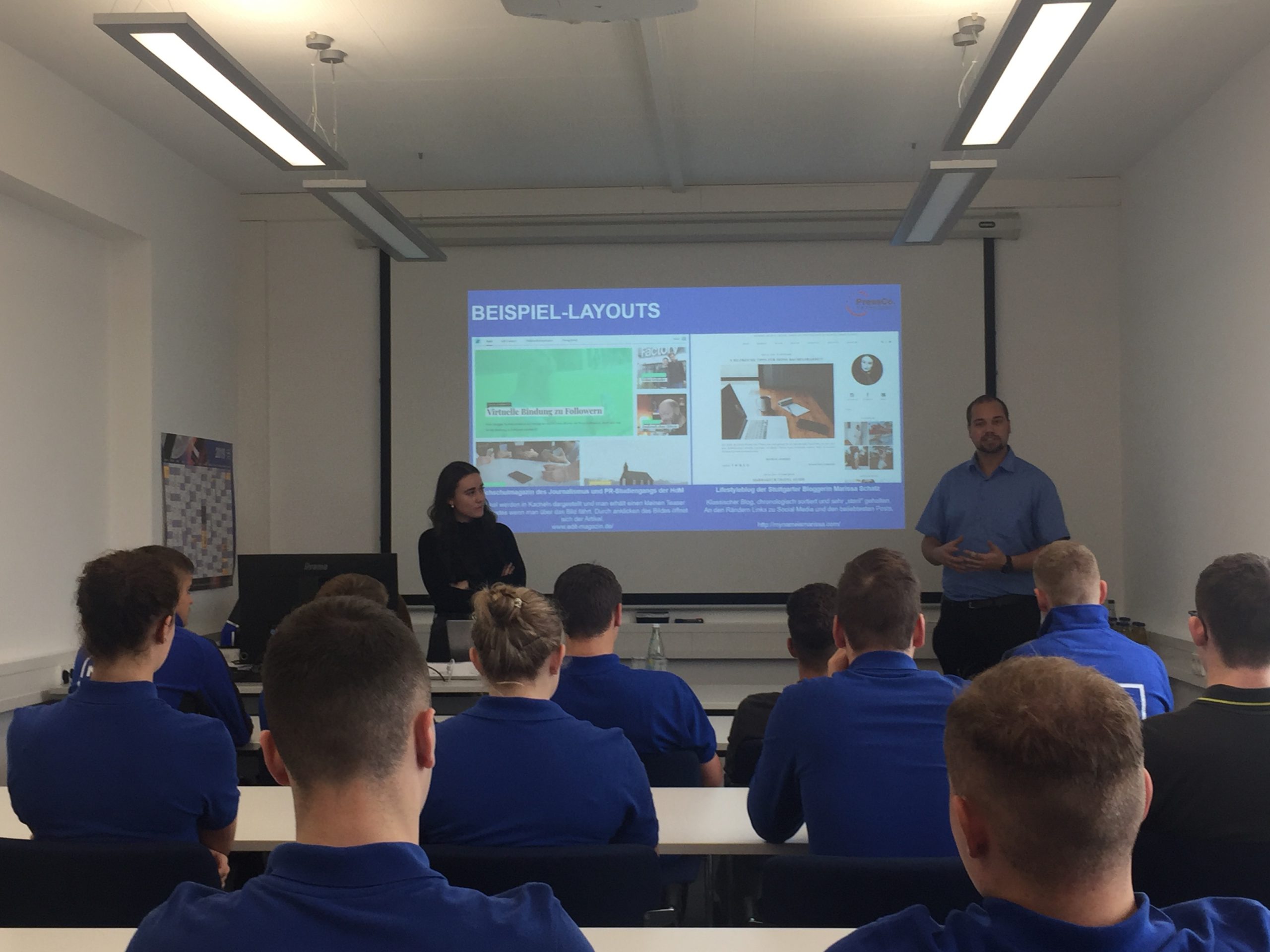 Vortrag von Ausbildungsmeister