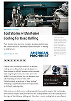 Zeitungsartikel American Machinist