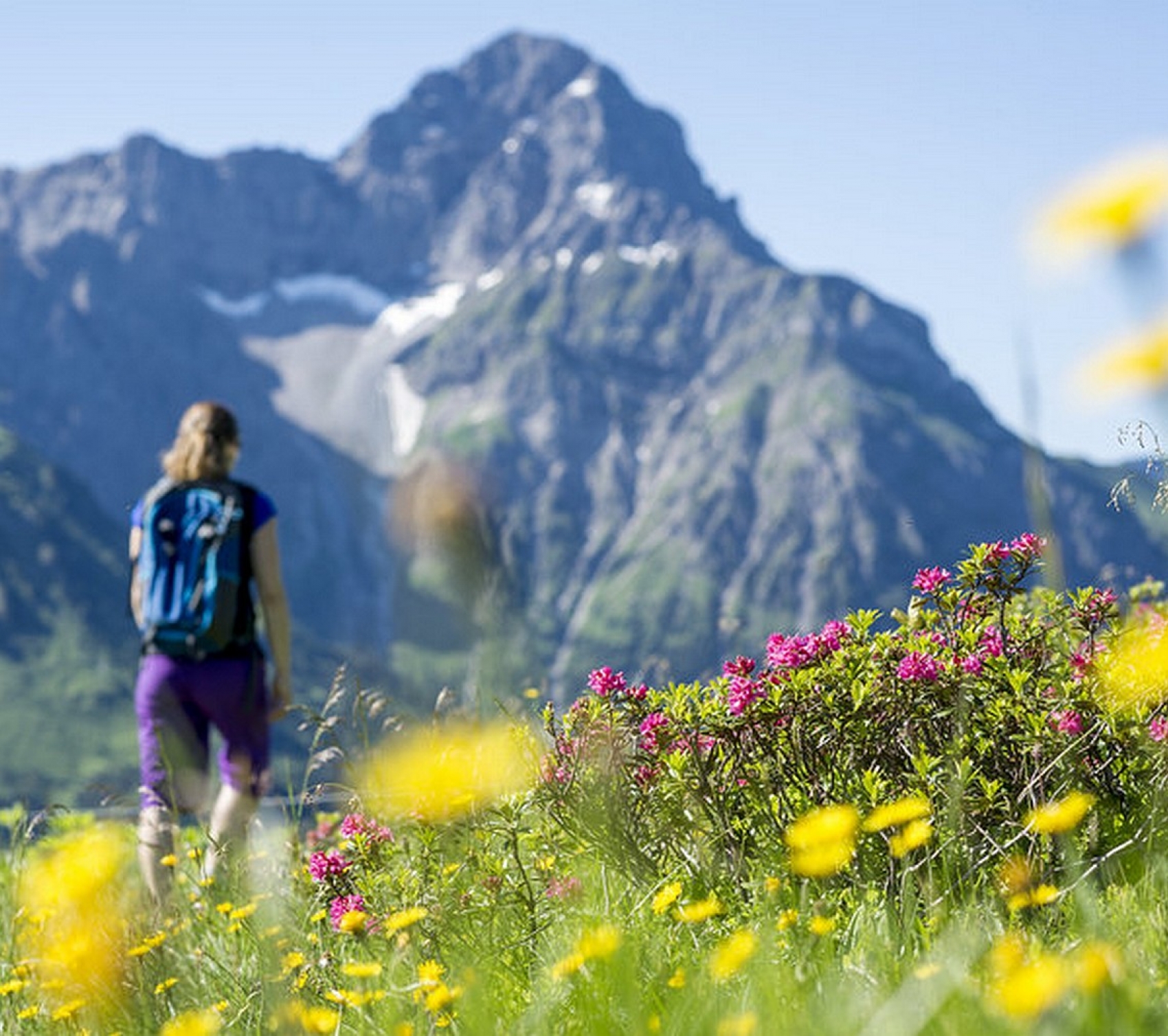 Wandern in den Bergen